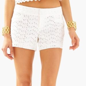 Lilly Pulitzer Ellie Eyelet Shorts
